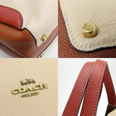 Pre-owned Coach Multi-color Leather Tote Bag ()