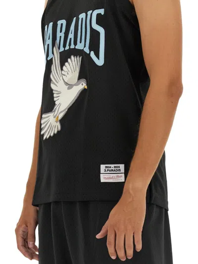 3paradis 3.paradis Tops With Logo In Black