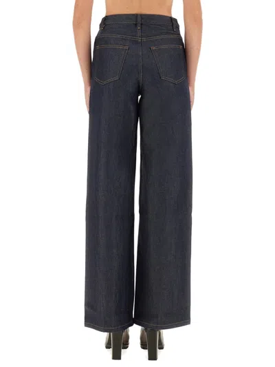 Apc Gerade Elisabeth Jeans Mit Hohem Bund In Multi