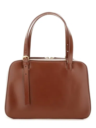 Apc Virginie Box Bag In Brown