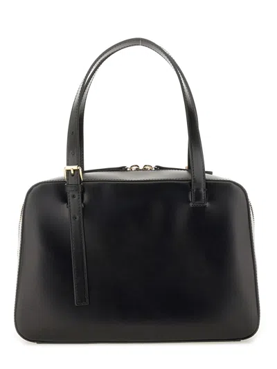 Apc A.p.c. Black Shoulder Bag With Versatile Carrying Options