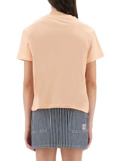 Apc A.p.c. T Shirt "rue Madame Gots" In Neutral
