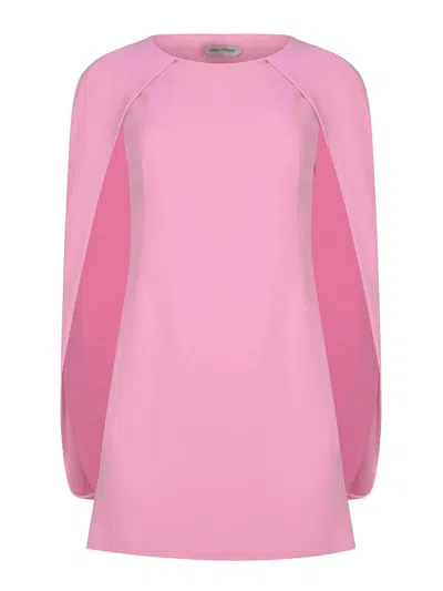 Alberta Ferretti Dress Made From A Viscose Blend In Nude