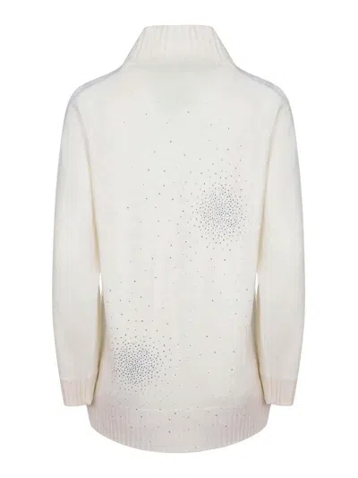 Giuseppe Di Morabito Dress Made Of A Wool And Cashmere Blend In Sand