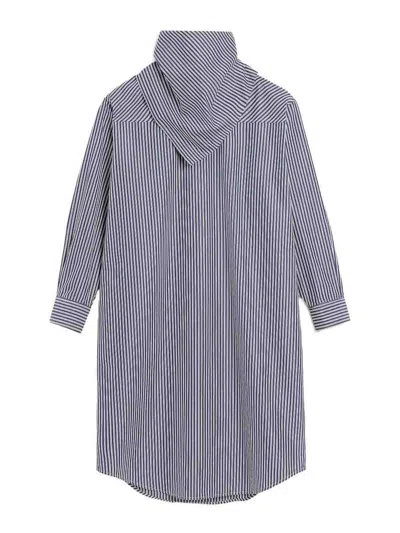 Ami Alexandre Mattiussi Ami Paris Bandana Cotton Dress In Blue