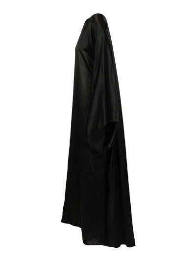 Balenciaga Maxi Dress In Black