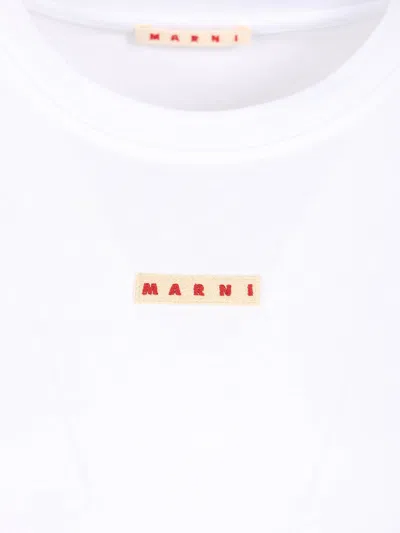 Marni Cotton T-shirt In Multi