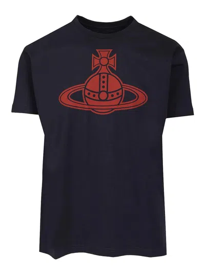 Vivienne Westwood Paris Orb T-shirt In Multi