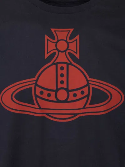 Vivienne Westwood Paris Orb T-shirt In Multi
