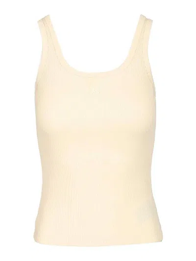 Amiri Stretch Tank In White
