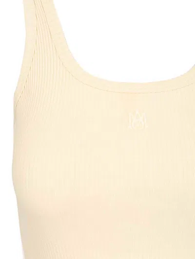 Amiri Stretch Tank In White
