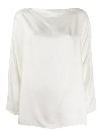 Daniela Gregis Silk Blouse In White