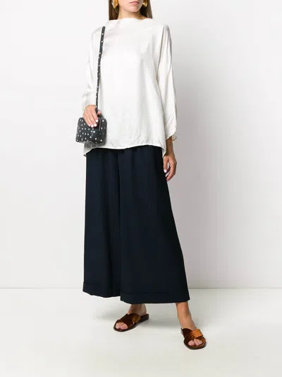 Daniela Gregis Silk Blouse In White