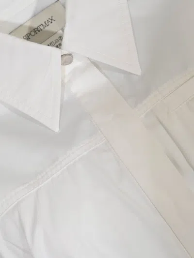 Sportmax Zemira Boxy Cotton Shirt In Multi