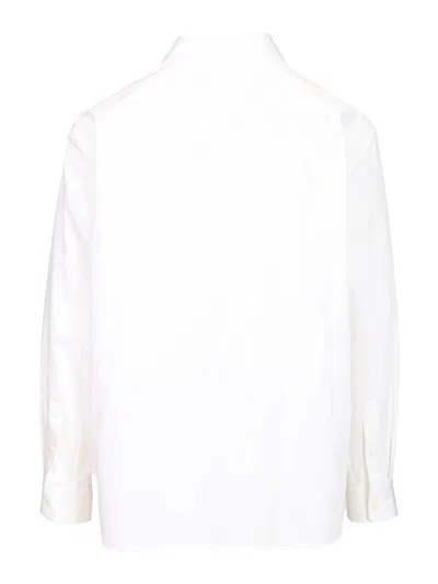 Loewe Anagram Shirt Shirts White In Multi