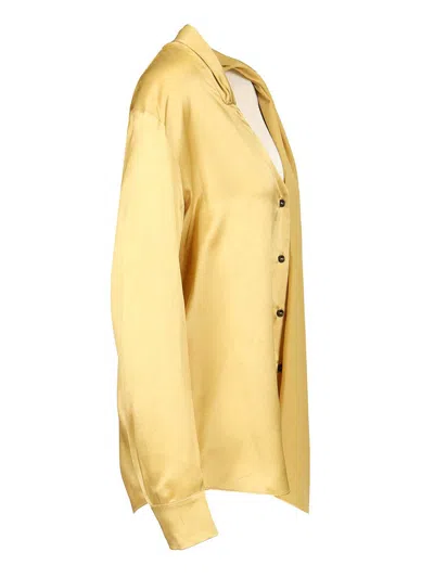 Retori Shirt Scarf In Yellow