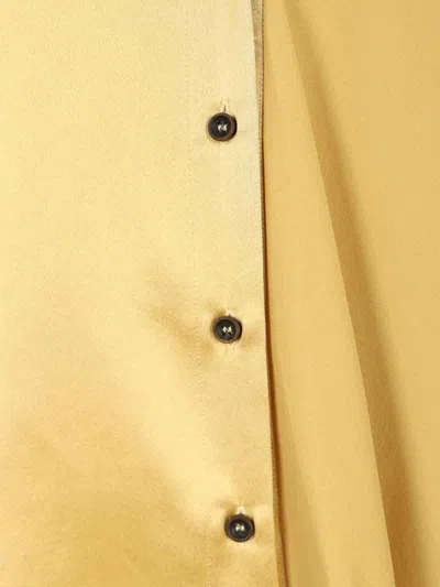 Retori Shirt Scarf In Yellow