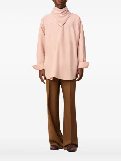 Ami Alexandre Mattiussi Ami Paris Women Bandana Cotton Shirt In Multi