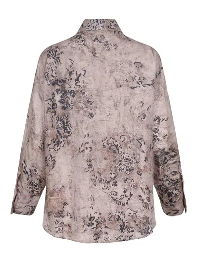 Alysi Shirt Made Of Silk. In Multi
