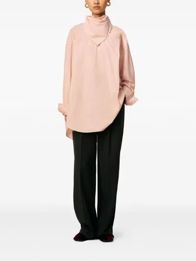 Ami Alexandre Mattiussi Ami Paris Women Bandana Cotton Shirt In Multi