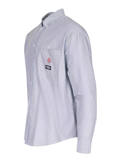 Msgm Long Sleeve Shirt In Purple