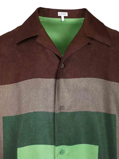 Loewe Albers Bowling Shirt Shirts Multicolor In Multi