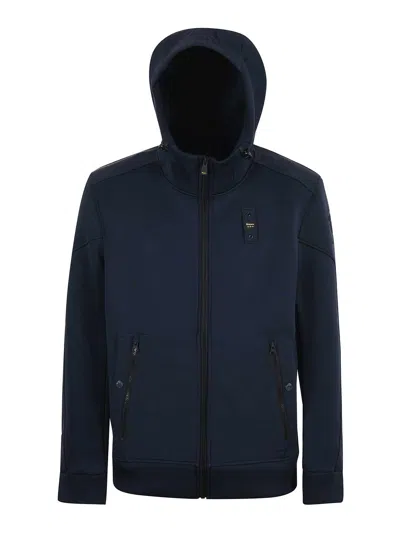 Blauer Neoprene Sweatshirt In Multi