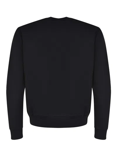 Dsquared2 Sweatshirt Made Of  Cotton In Black