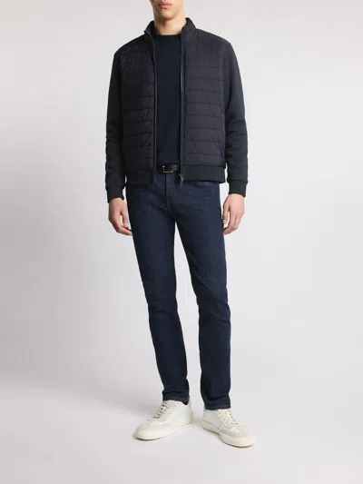 Fay Sweatshirt + Quilt In Blue