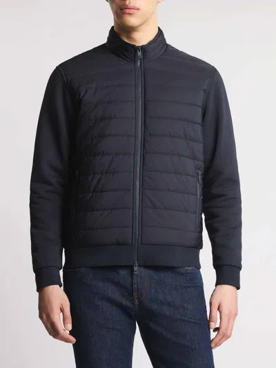 Fay Sweatshirt + Quilt In Blue