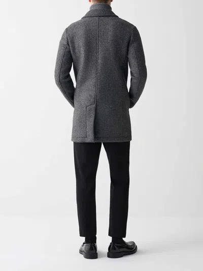 Colmar Originals Gray Melange Wool Blend Coat In Multi