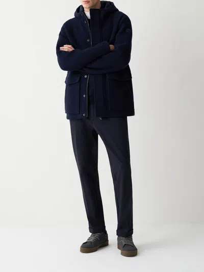 Colmar Originals Honeycomb Textured Wool Blend Colmar Coat In Multi