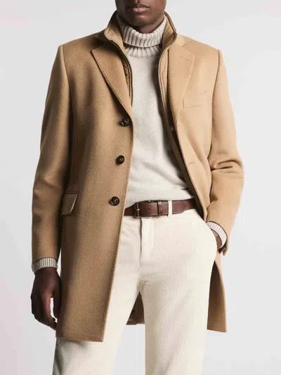 Fay Easy Db Coat In Animal Print