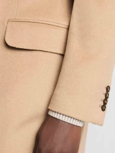 Fay Easy Db Coat In Animal Print