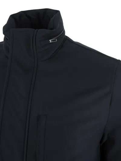 Paul & Shark Raincoat In Blue