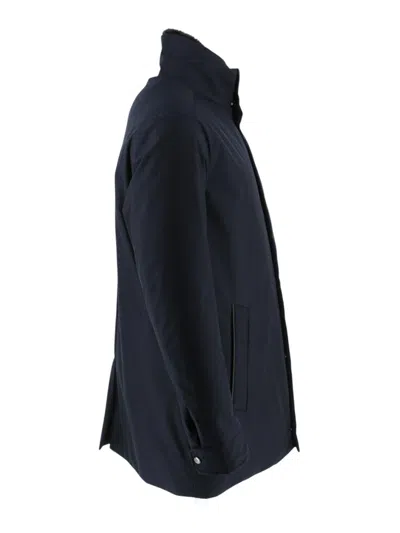 Paul & Shark Raincoat In Blue