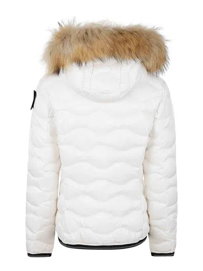 Blauer Arcadia Fur-hooded Puffer Jacket In White