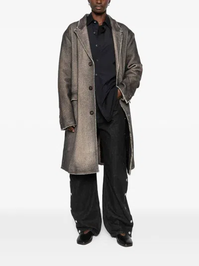 Avant Toi Balenciaga Triple S Logo Sneakers In Brown