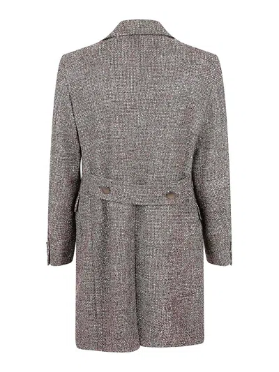Tagliatore Coat In Gray