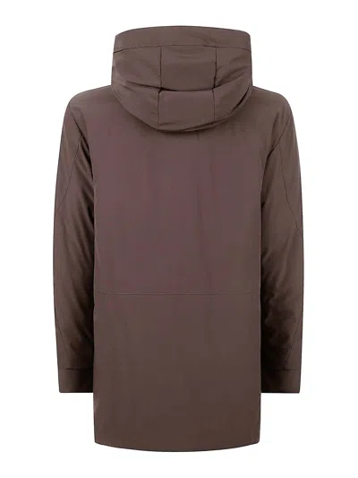 Peuterey Coat In Brown