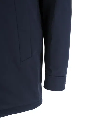 Paul & Shark Raincoat In Blue