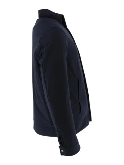 Paul & Shark Coat In Blue