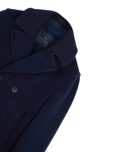 Paul & Shark Raincoat In Blue