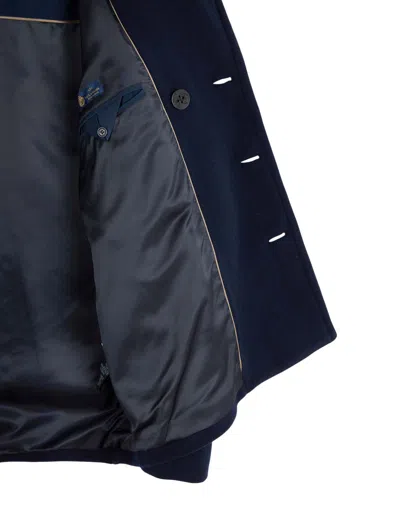 Paul & Shark Raincoat In Blue