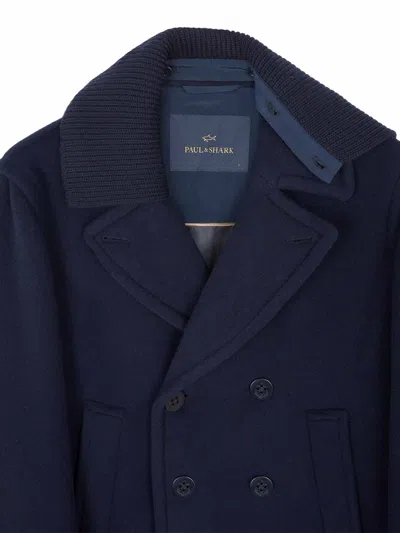 Paul & Shark Raincoat In Blue