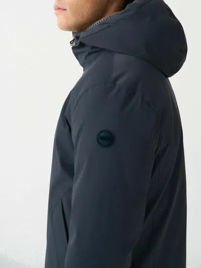 Colmar Originals Reversible Raincoat In Blue