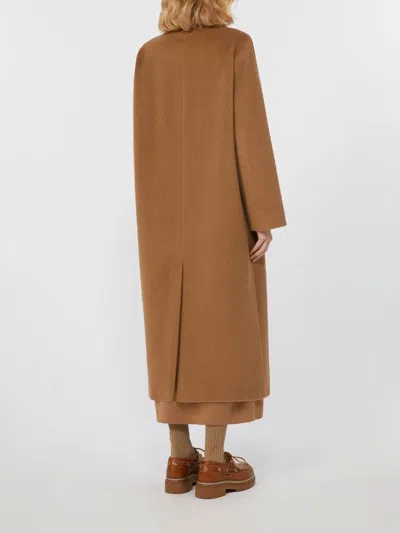 Weekend Max Mara Coat In Brown