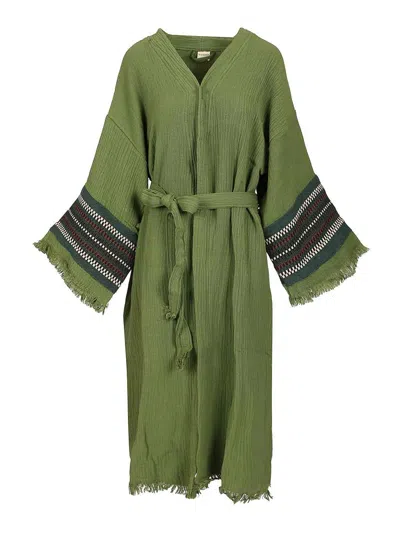 Dilan Kayhan Kimono In White