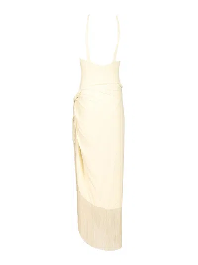 Taller Marmo Hera Artisanal Swimsuit In White