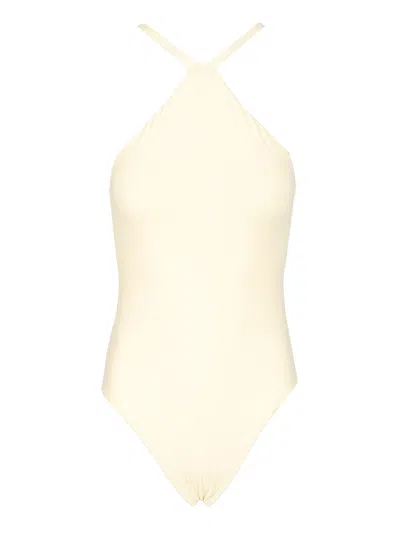 Taller Marmo Hera Artisanal Swimsuit In White